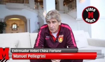 佩莱格里尼接受媒体采访谈足球